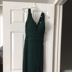 Formal dress sweetheart side-slit Medium size